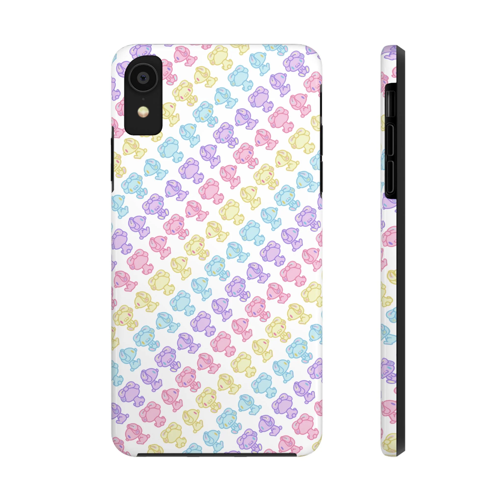 Rotating Pastel All Purpose Bunny - iPhone Case - Image 4