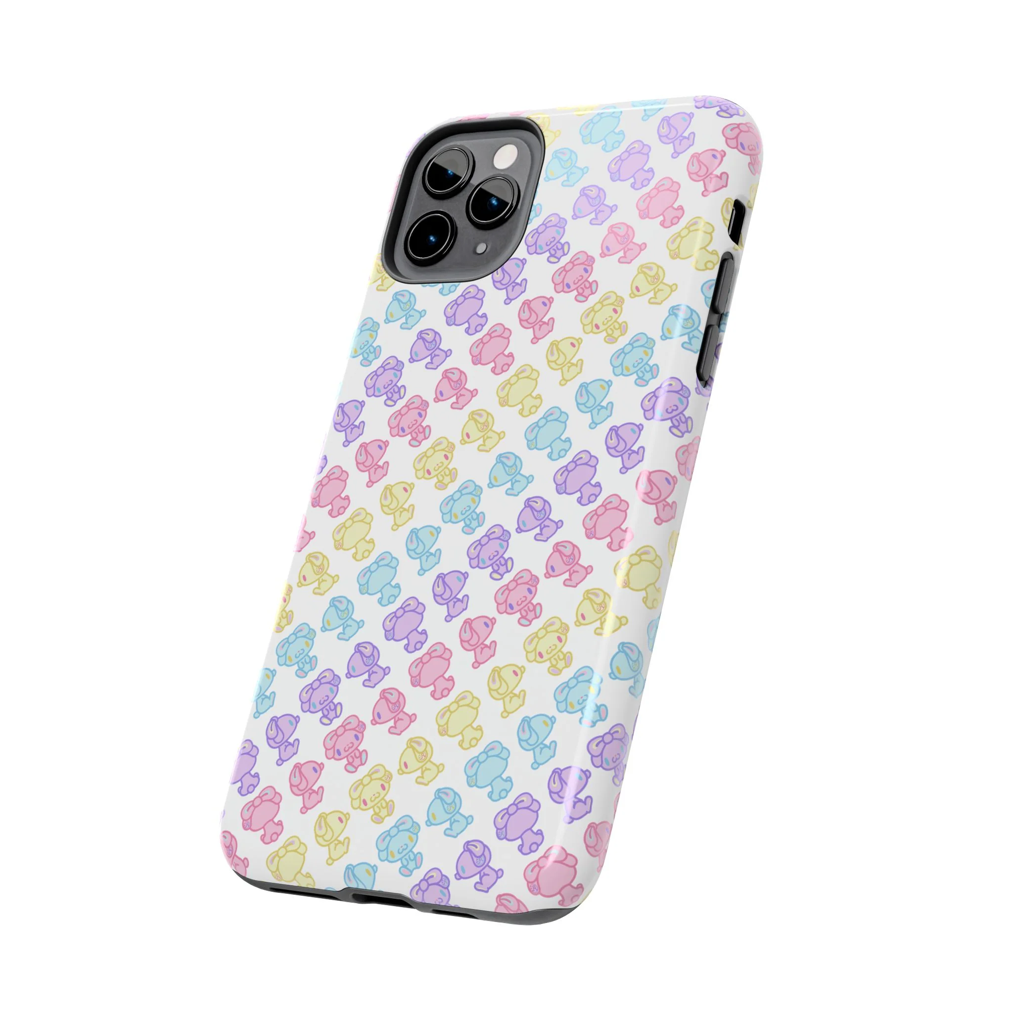 Rotating Pastel All Purpose Bunny - iPhone Case - Image 40