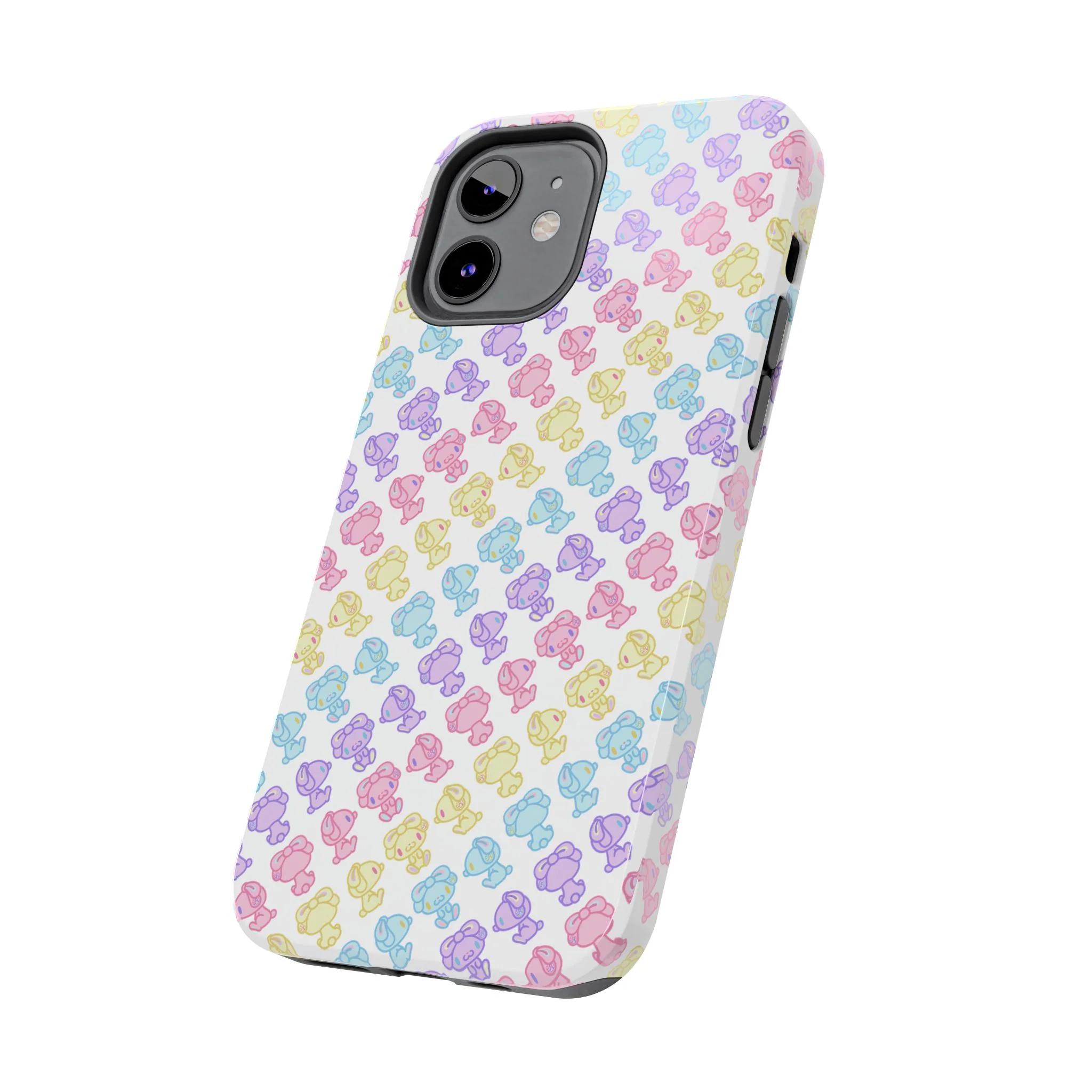 Rotating Pastel All Purpose Bunny - iPhone Case - Image 42