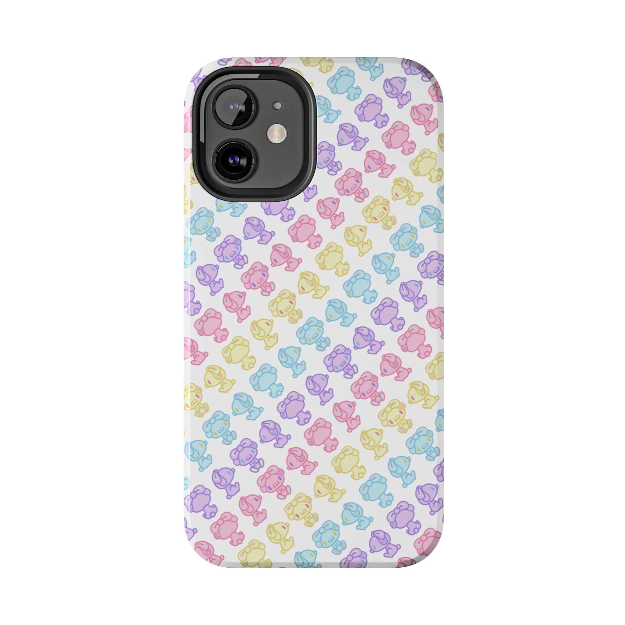 Rotating Pastel All Purpose Bunny - iPhone Case - Image 43