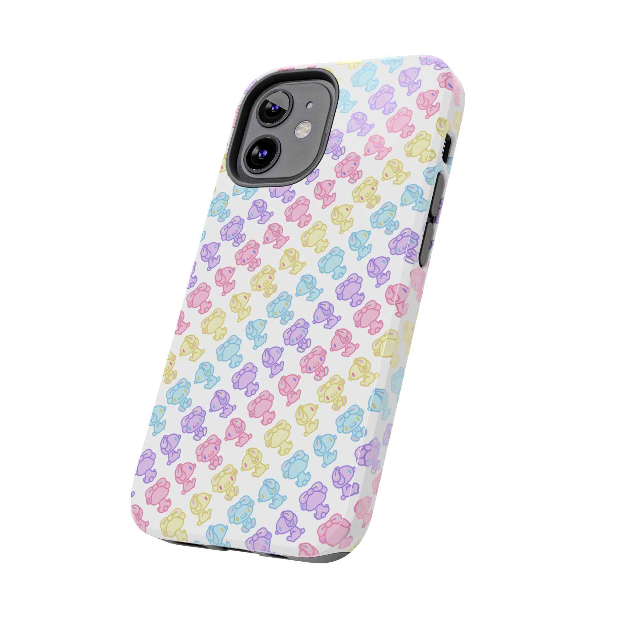 Rotating Pastel All Purpose Bunny - iPhone Case - Image 44