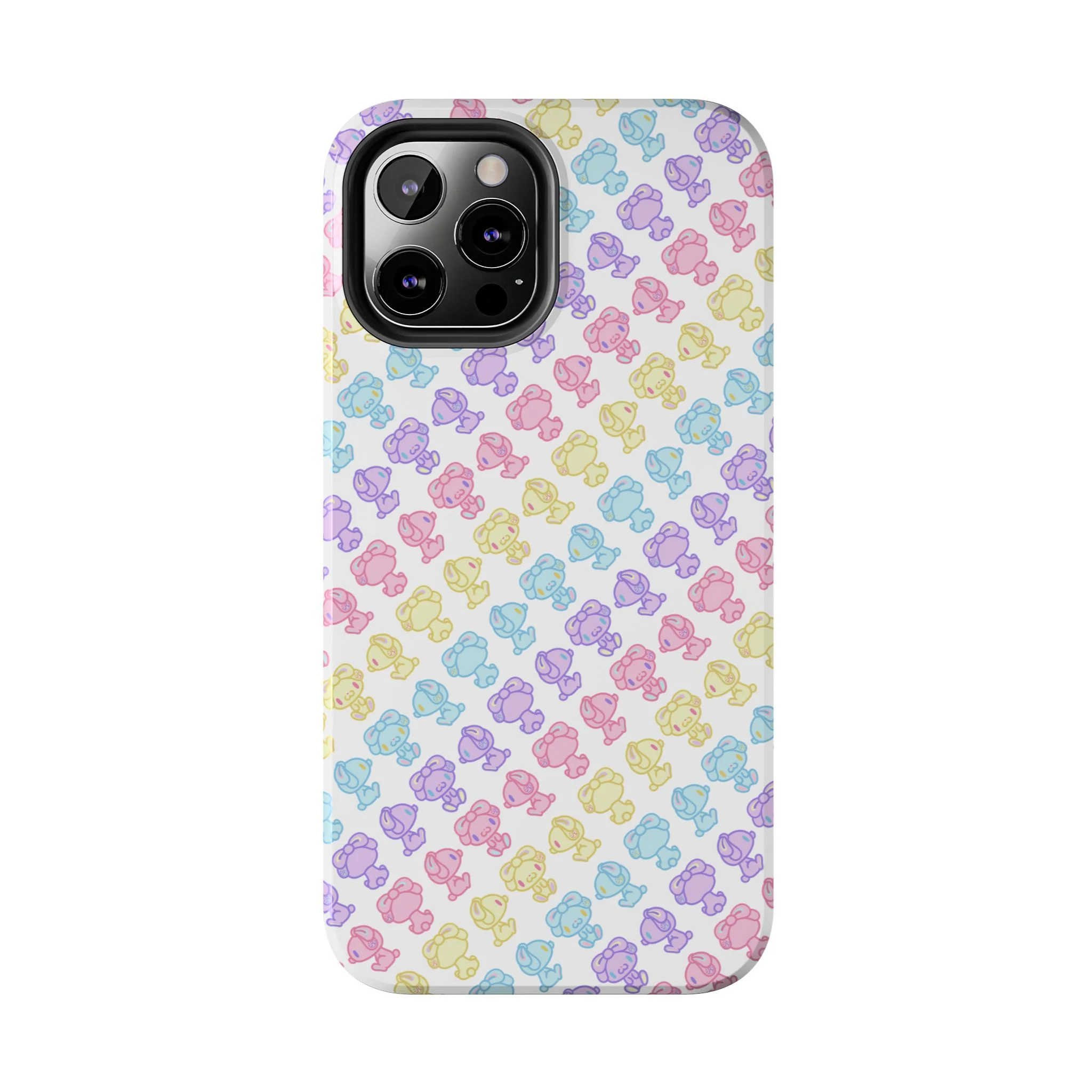 Rotating Pastel All Purpose Bunny - iPhone Case - Image 47