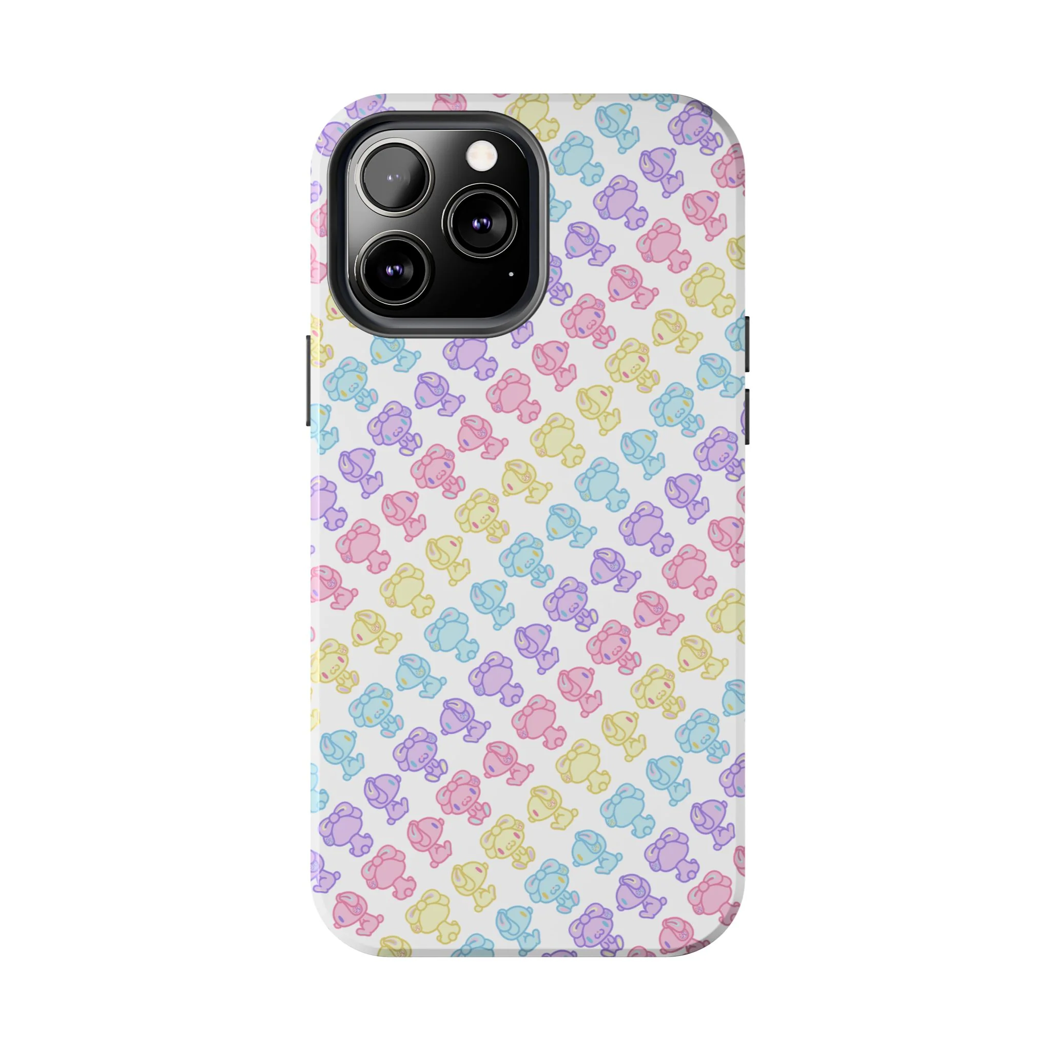Rotating Pastel All Purpose Bunny - iPhone Case - Image 55