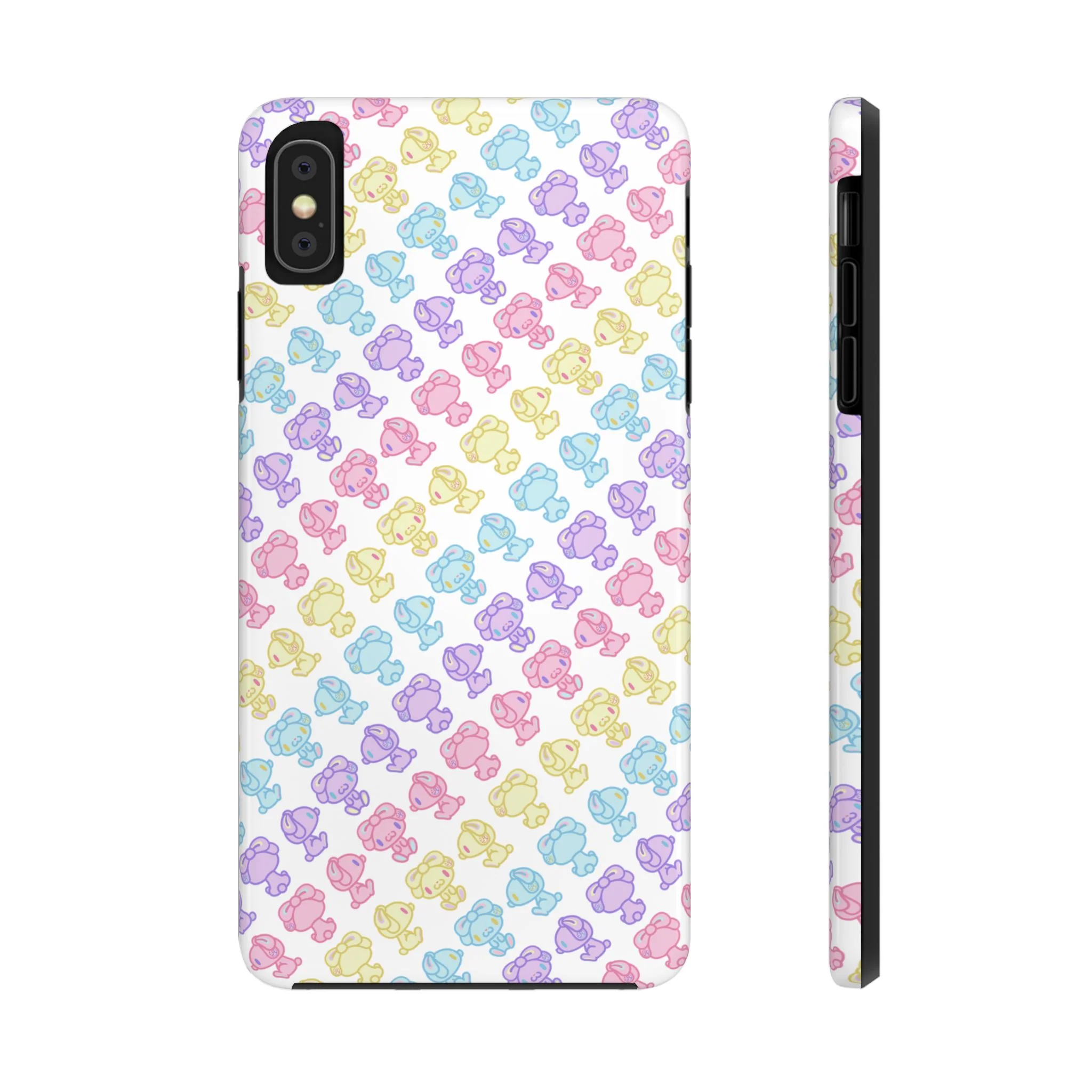 Rotating Pastel All Purpose Bunny - iPhone Case - Image 6
