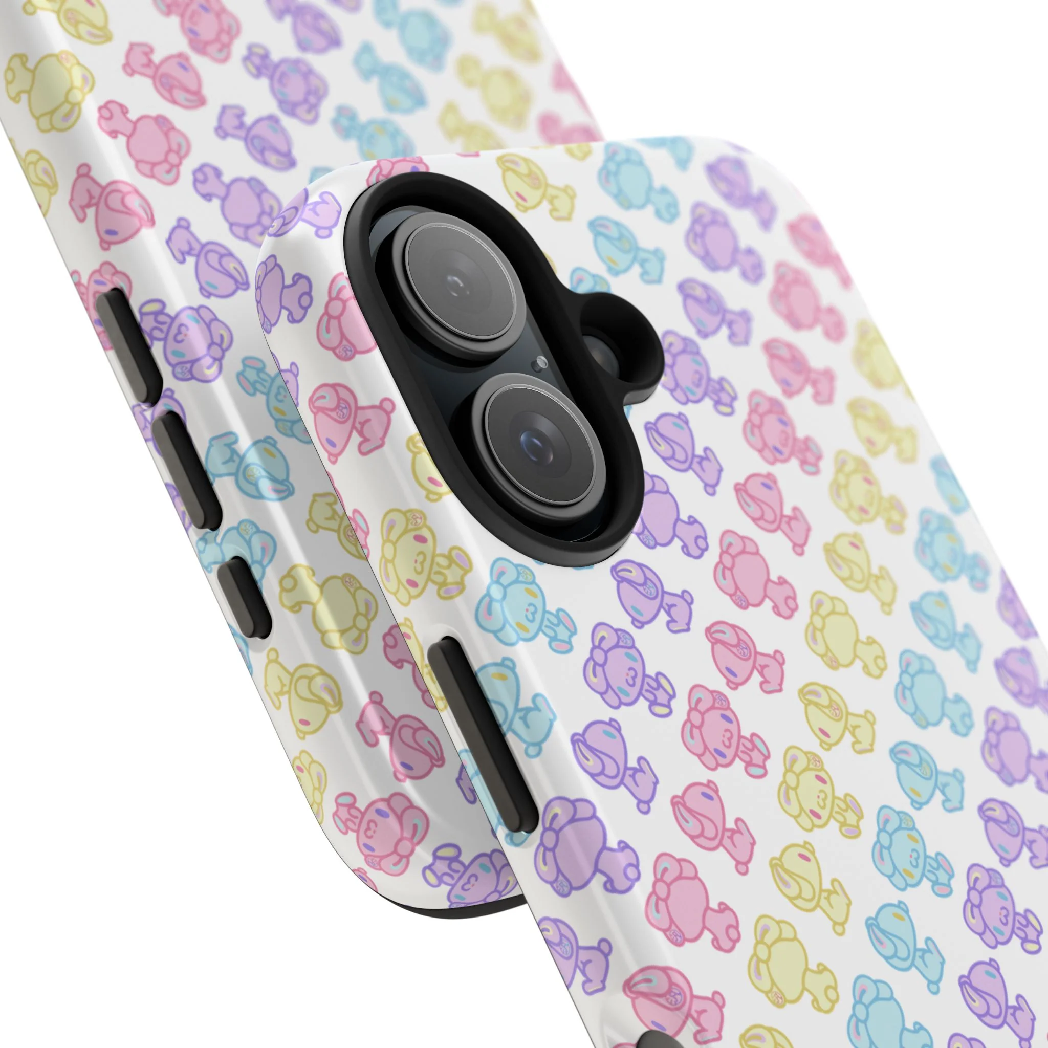 Rotating Pastel All Purpose Bunny - iPhone Case - Image 67