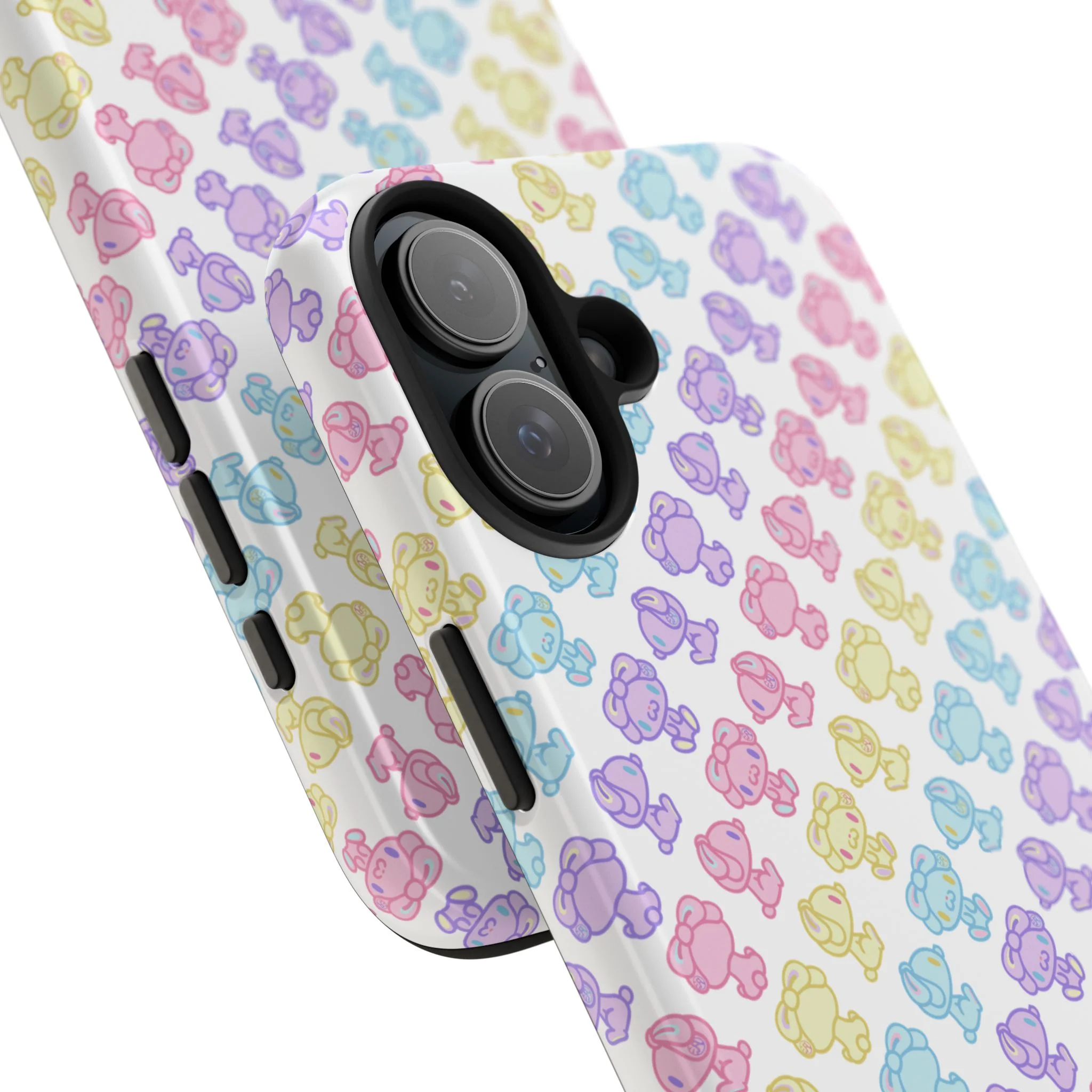 Rotating Pastel All Purpose Bunny - iPhone Case - Image 69