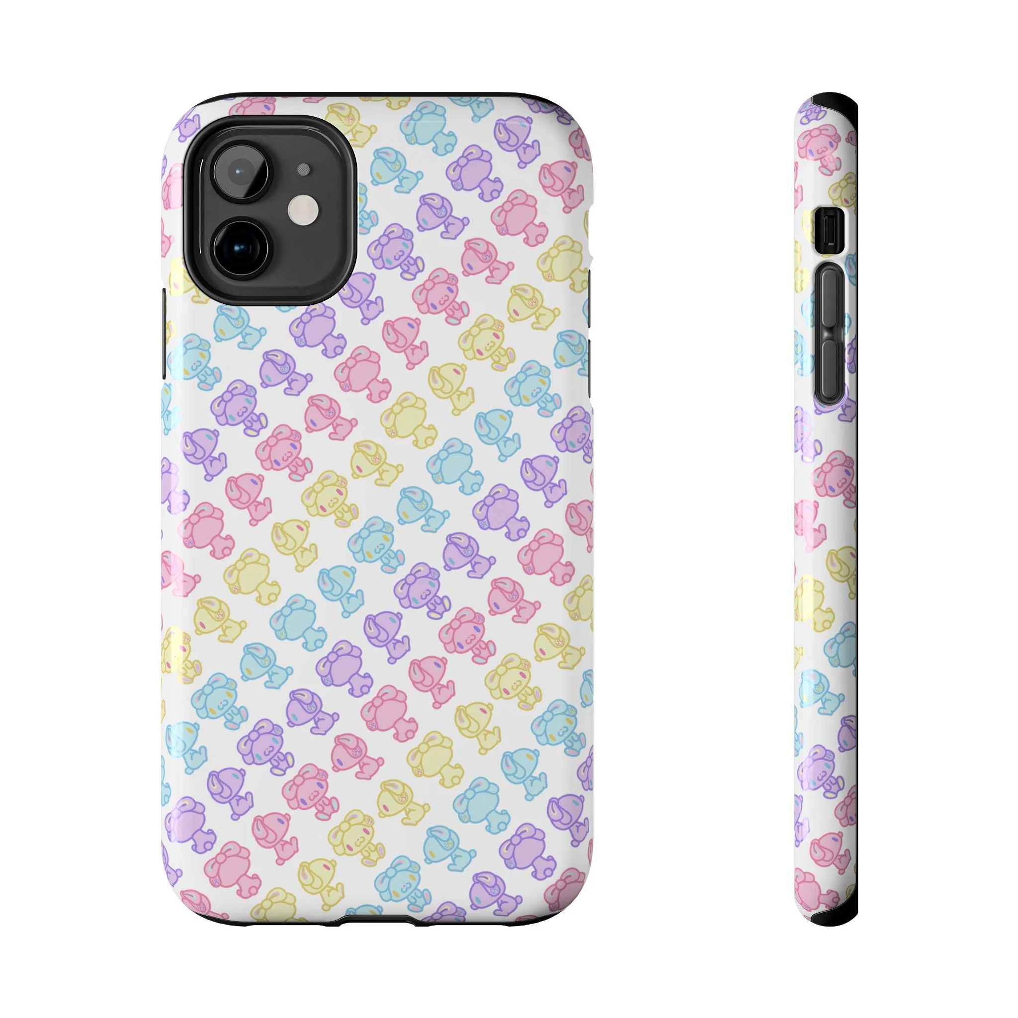 Rotating Pastel All Purpose Bunny - iPhone Case - Image 7