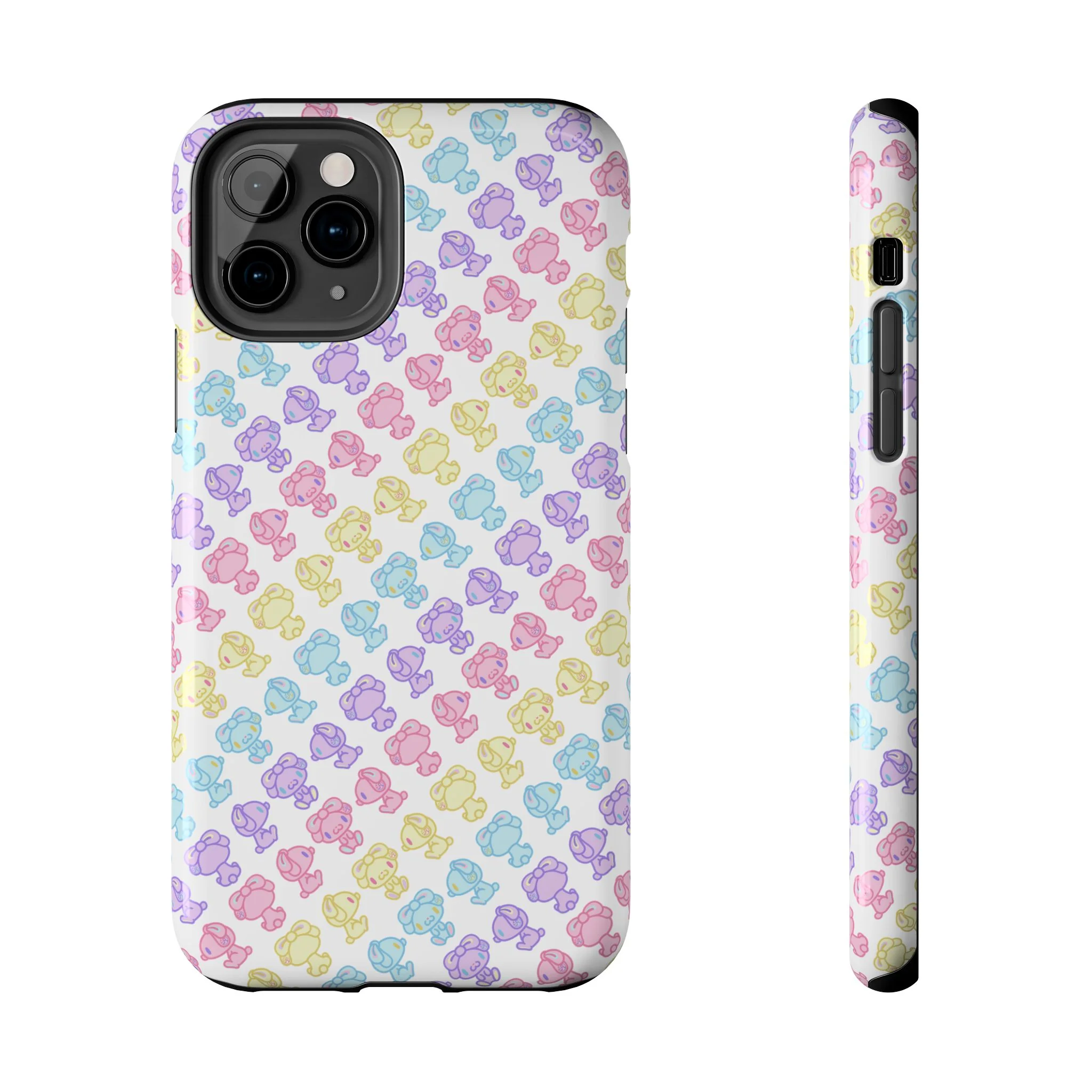 Rotating Pastel All Purpose Bunny - iPhone Case - Image 8