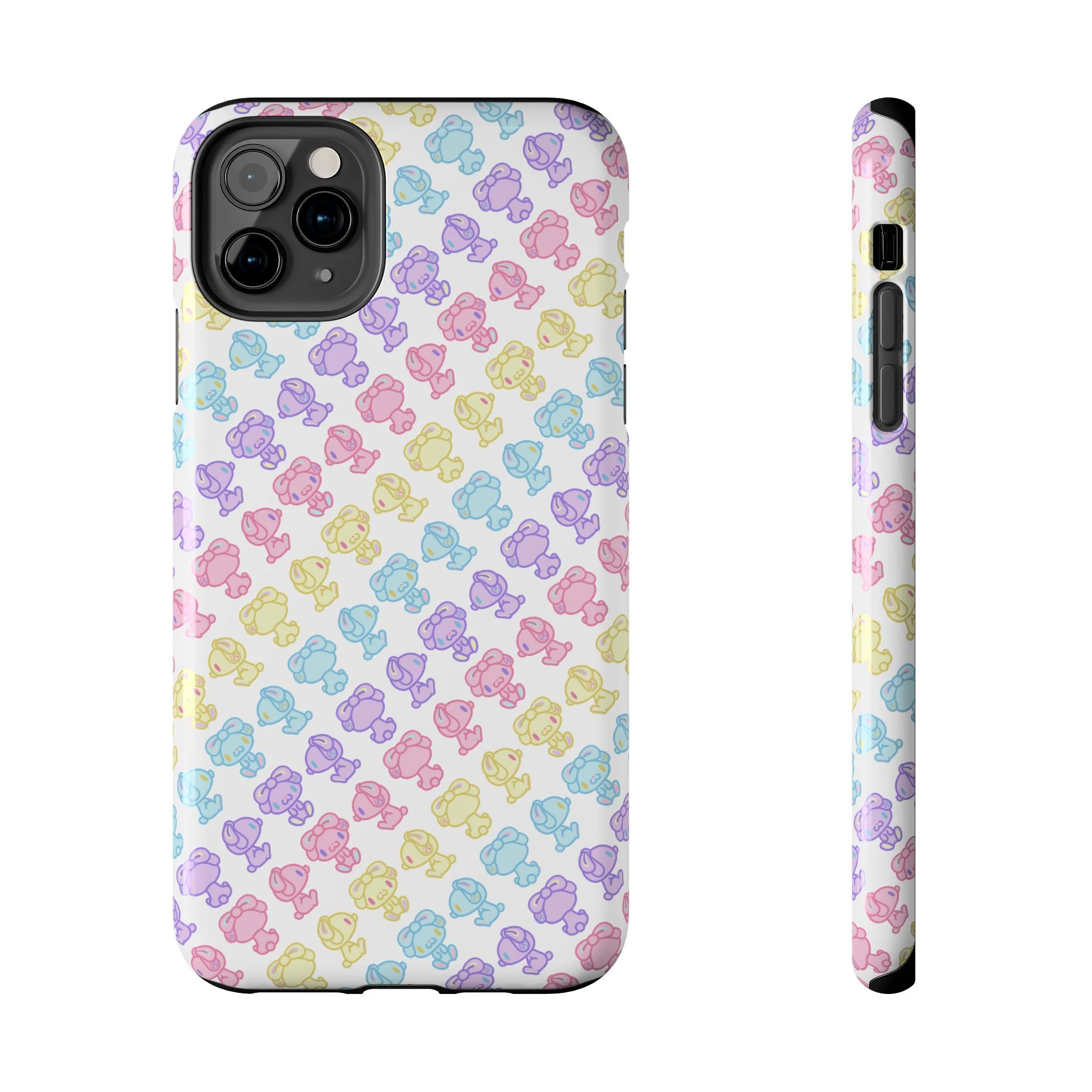 Rotating Pastel All Purpose Bunny - iPhone Case - Image 9