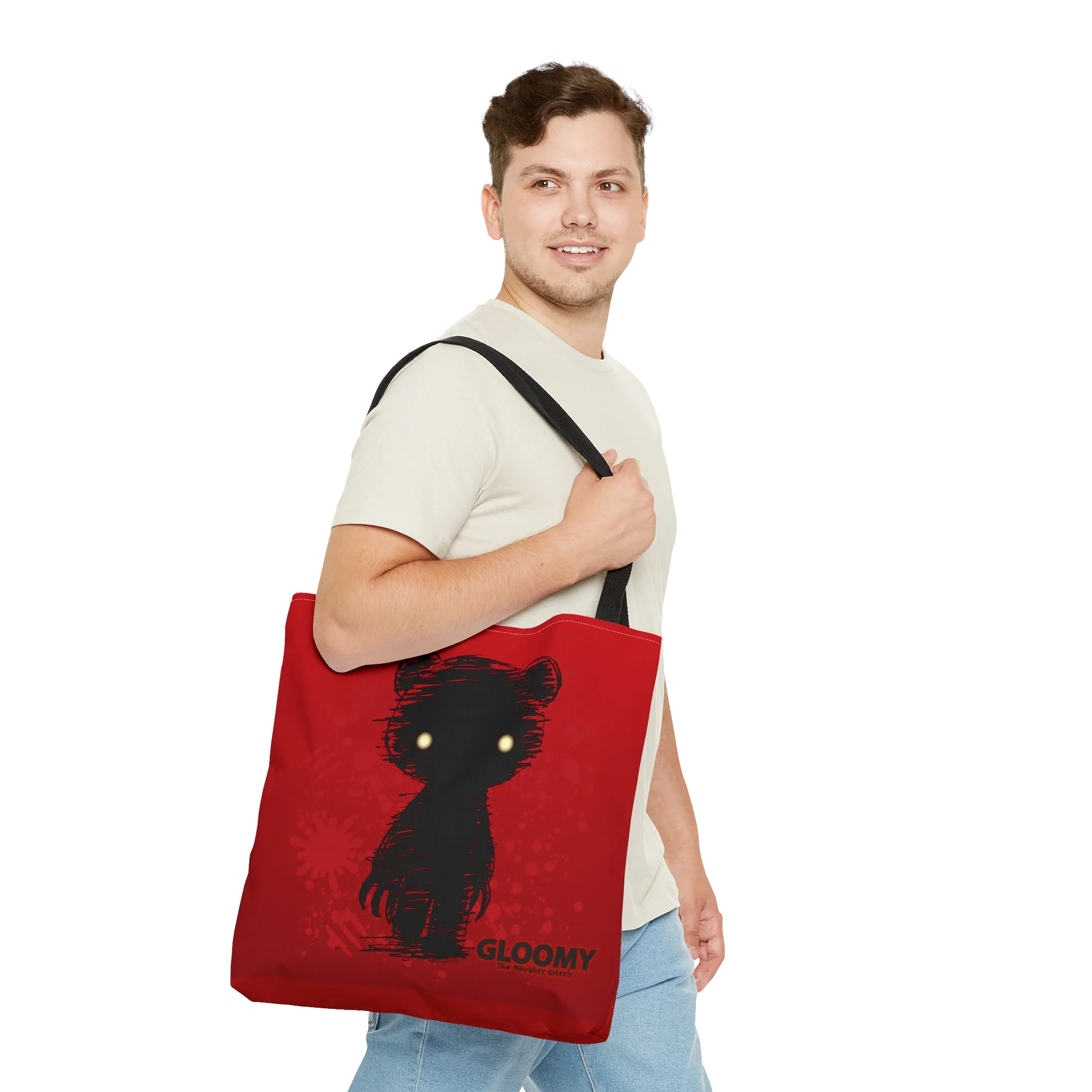 Shadow Gloomy - AoP Tote Bag - Image 8