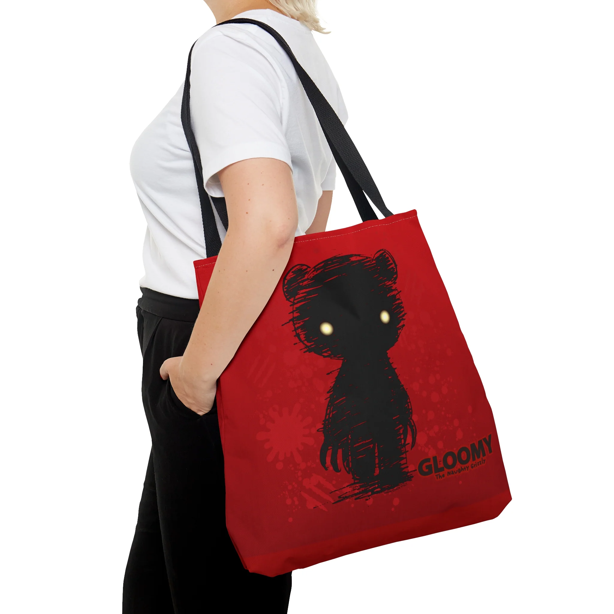 Shadow Gloomy - AoP Tote Bag - Image 9