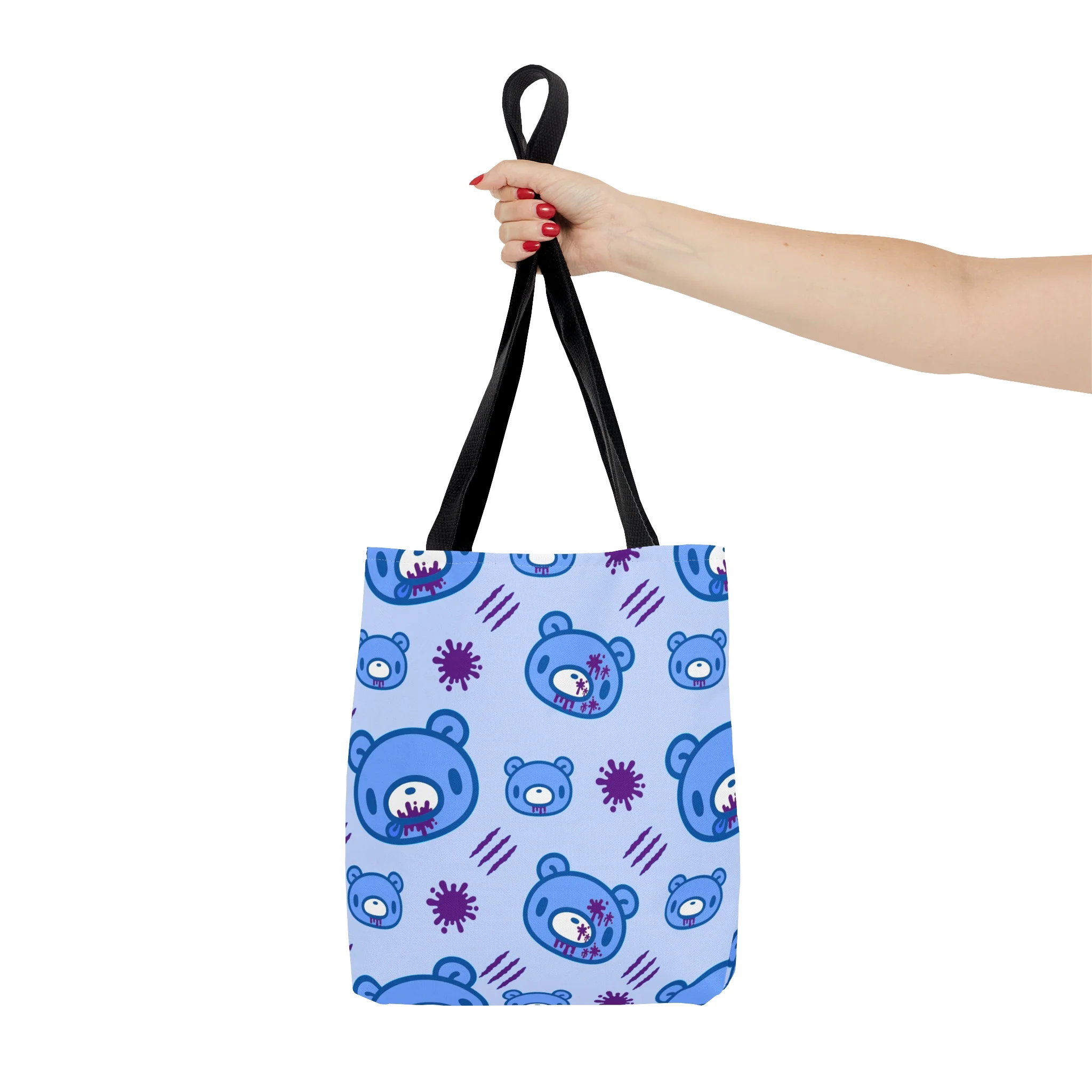 True Blue Gloomy - Canvas Tote Bag - Image 11