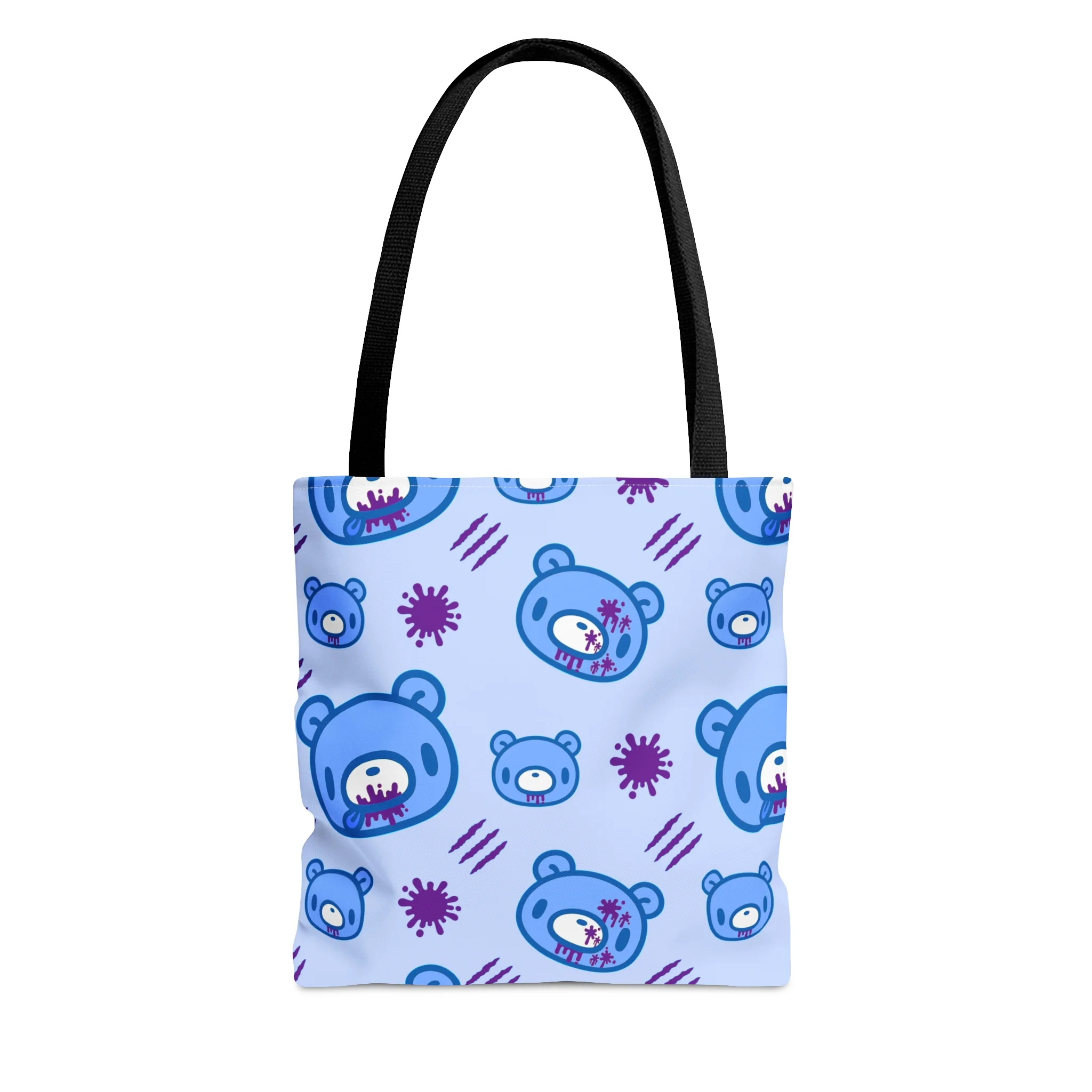 True Blue Gloomy - Canvas Tote Bag - Image 3