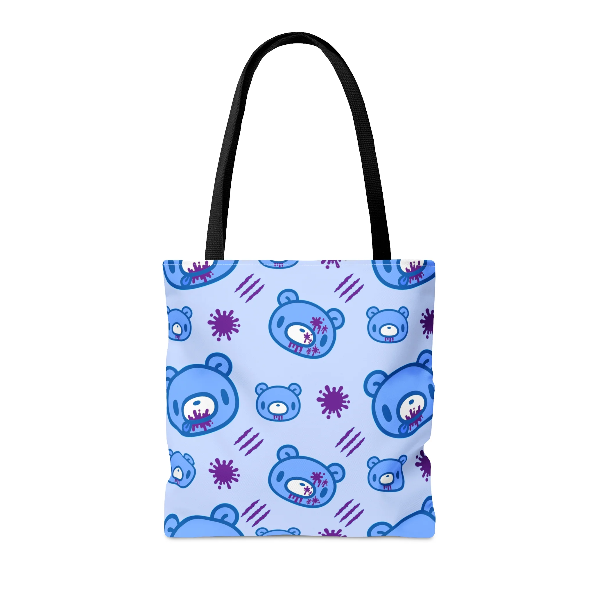 True Blue Gloomy - Canvas Tote Bag - Image 4