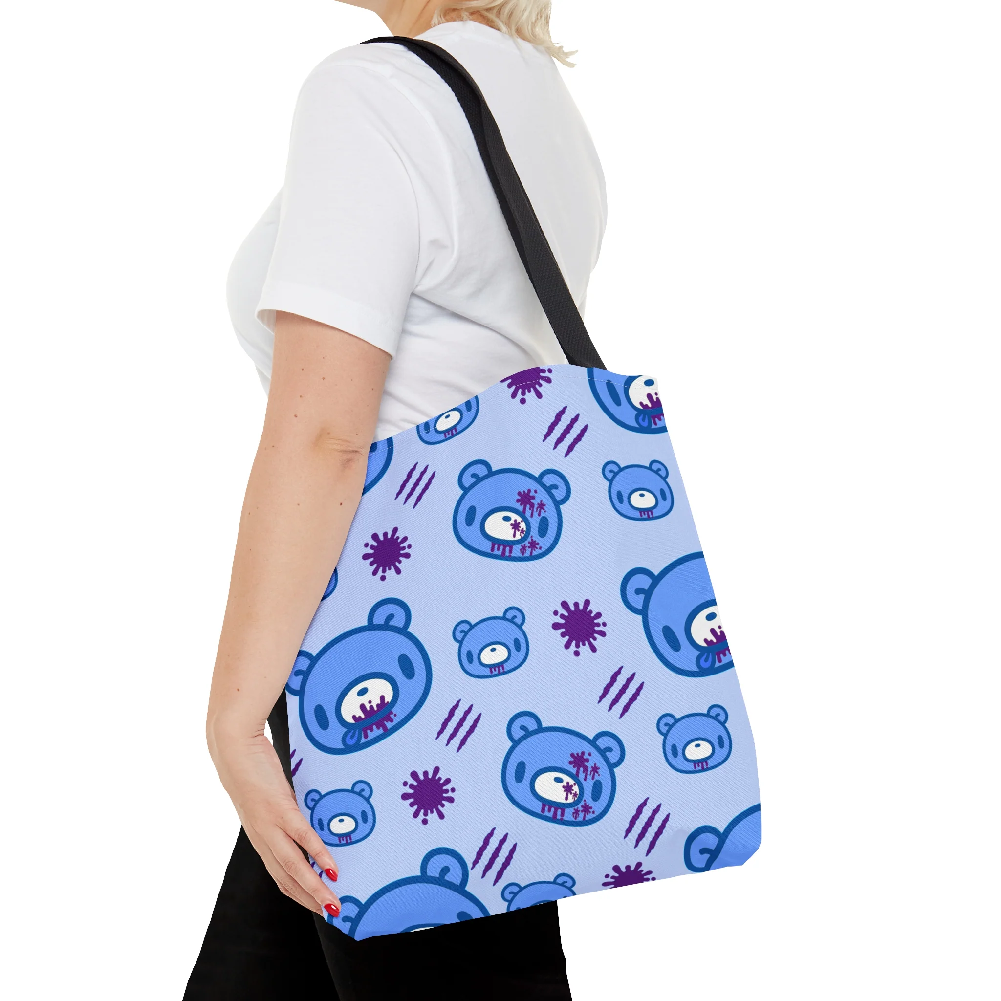 True Blue Gloomy - Canvas Tote Bag - Image 6